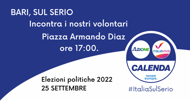 Incontro con i cittadini – Piazza Armando Diaz