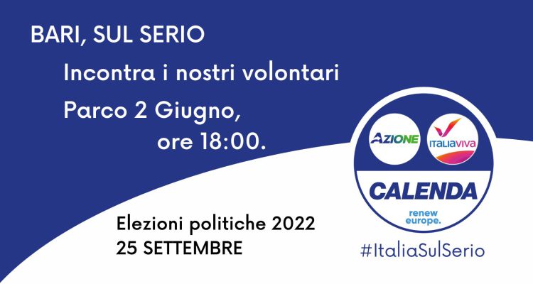 Incontro con i cittadini – Parco 2 Giugno