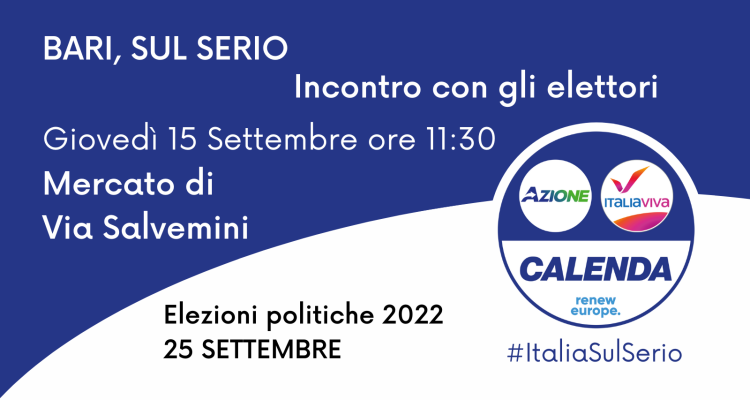 Incontro con i cittadini – Via Salvemini